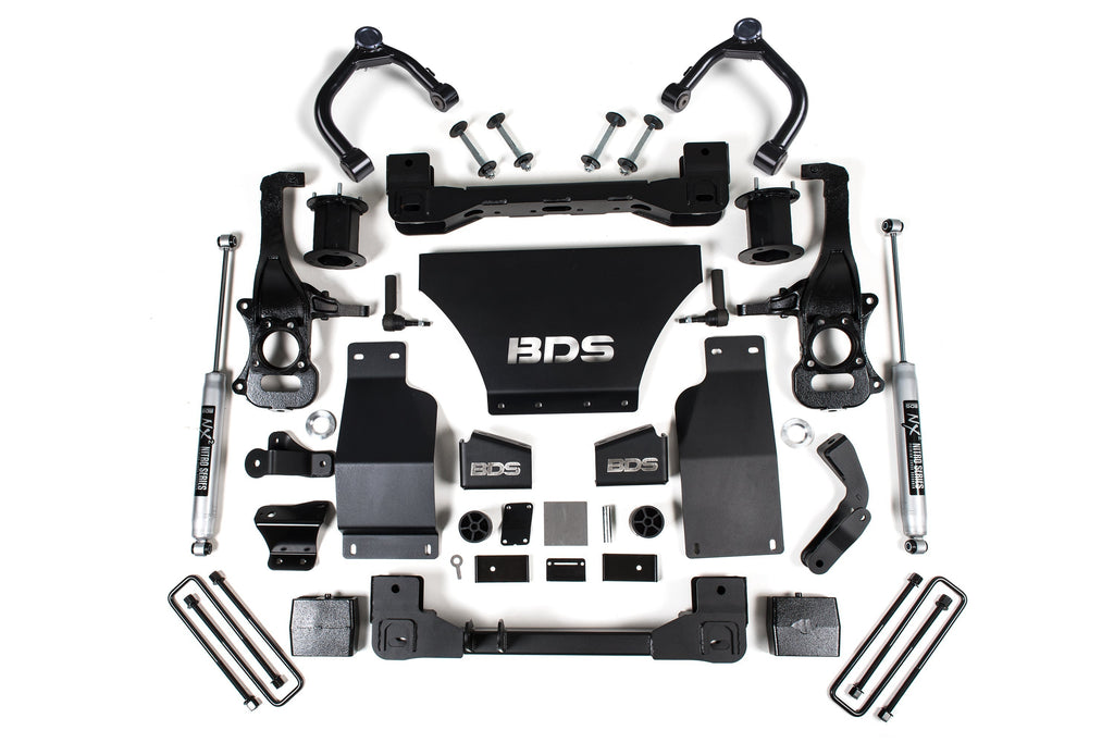 6 Inch Lift Kit | Chevy Silverado or GMC Sierra 1500 (19-25) 4WD | Gas