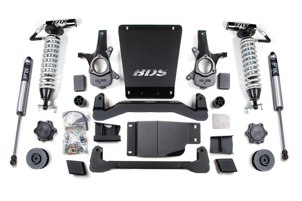 4 Inch Lift Kit | FOX 2.5 Coil-Over | Chevy/GMC Avalanche, Suburban, Tahoe, or Yukon 1500 (07-14) 4WD