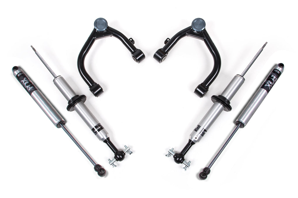 2 Inch Leveling Kit | FOX 2.0 Snap Ring Strut | Chevy Silverado or GMC Sierra 1500 (19-25) 4WD