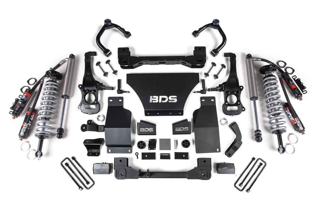 6 Inch Lift Kit | FOX 2.5 Performance Elite Coil-Over | Chevy Silverado or GMC Sierra 1500 (19-25) 4WD | Gas