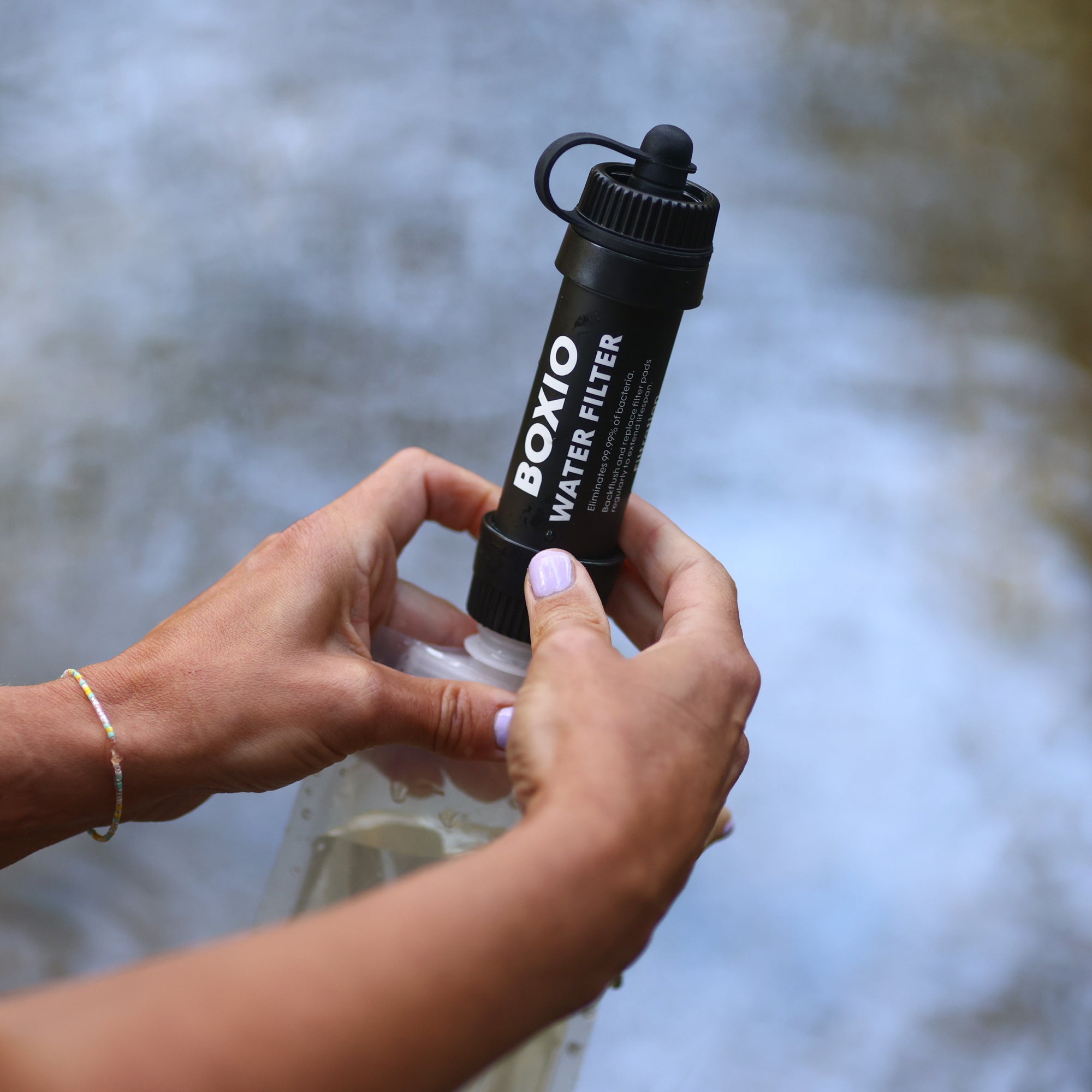 BOXIO WASH UP I Water Filter System in Eurobox