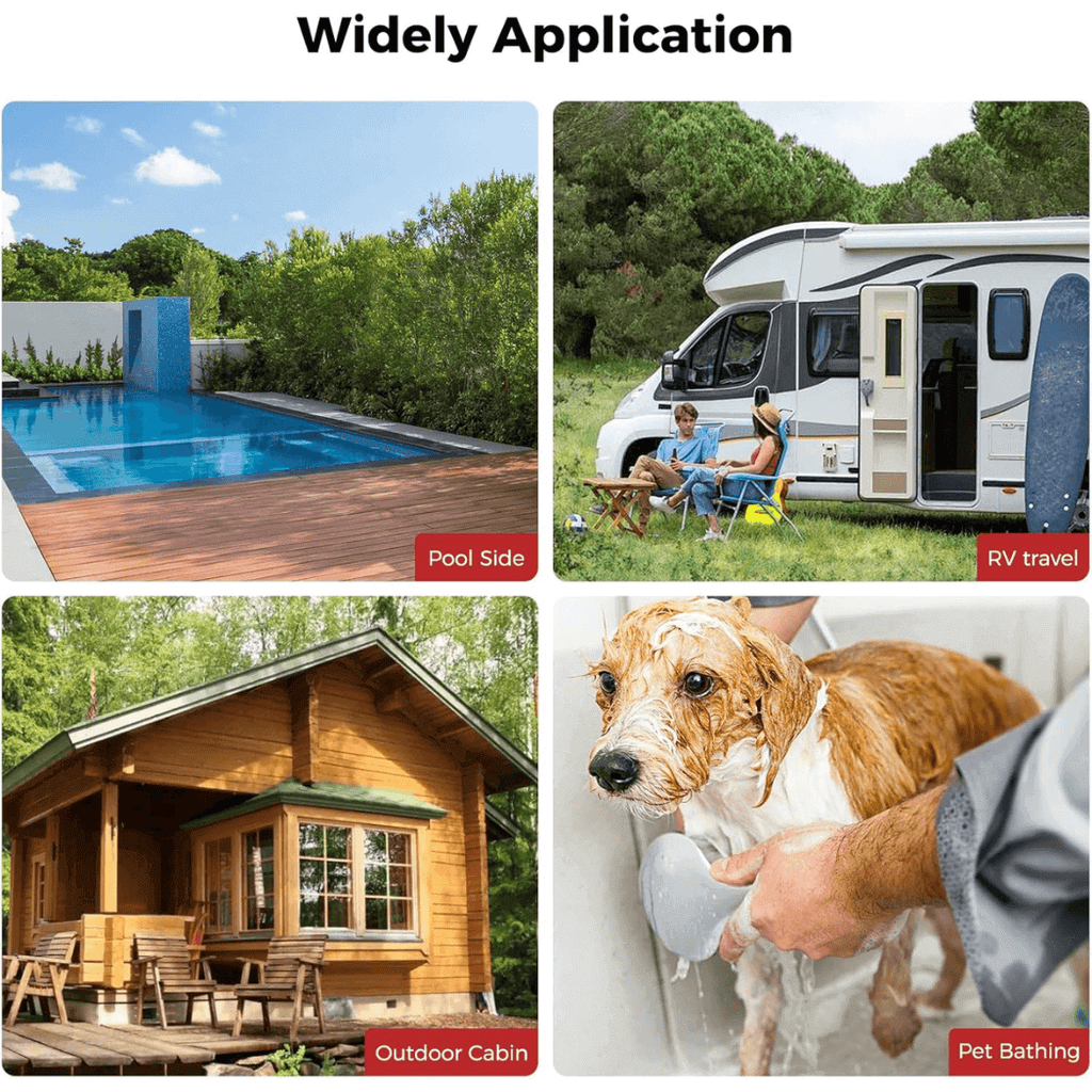 Camplux BW264 Camping Water Heater Propane