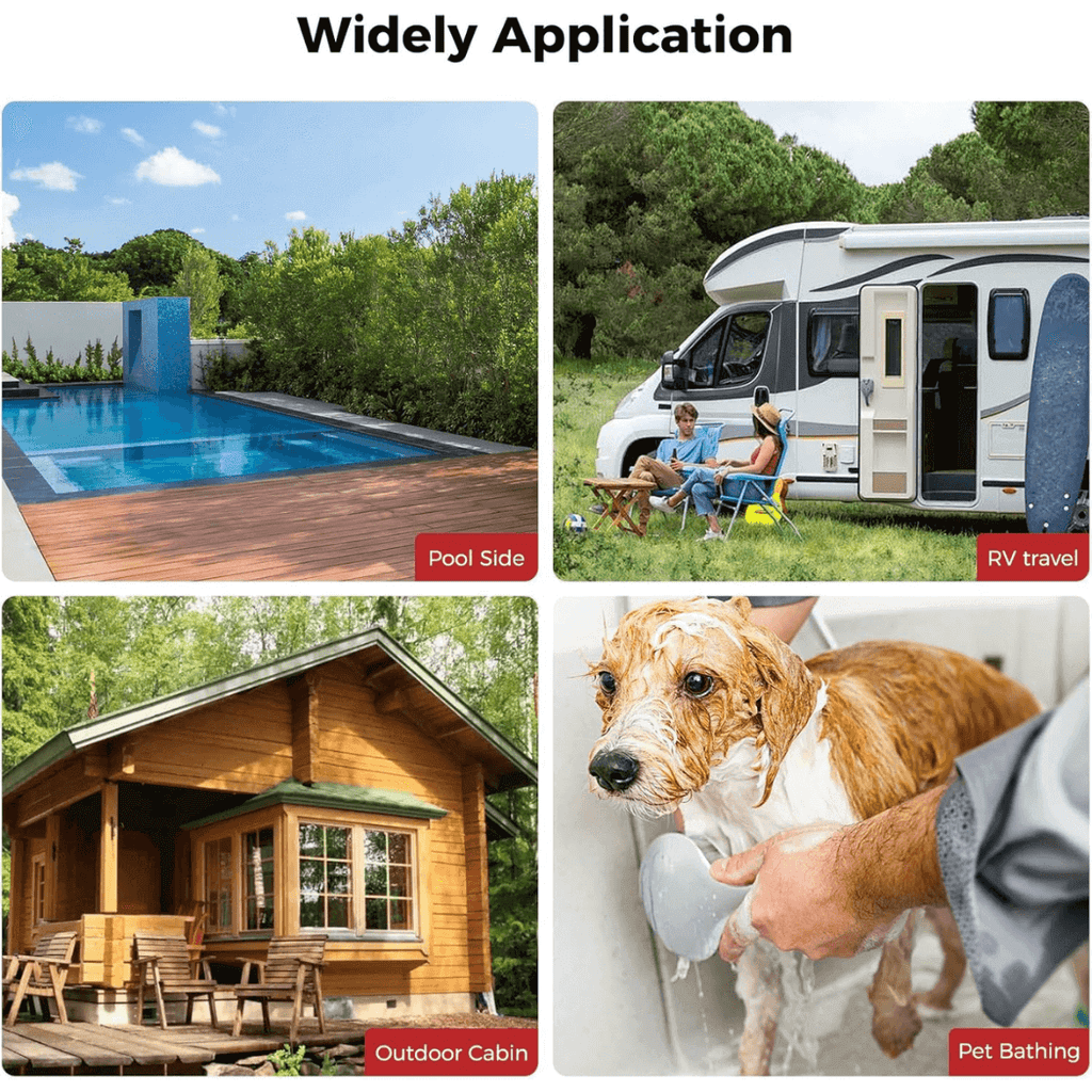 Camplux BW264B Camping Water Heater Propane