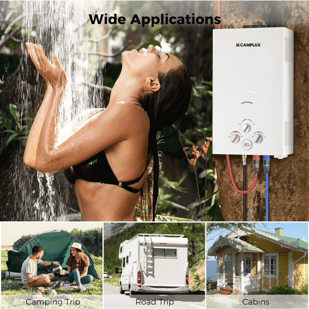 Camplux BW264P120 Camping Water Heater Pump Kit
