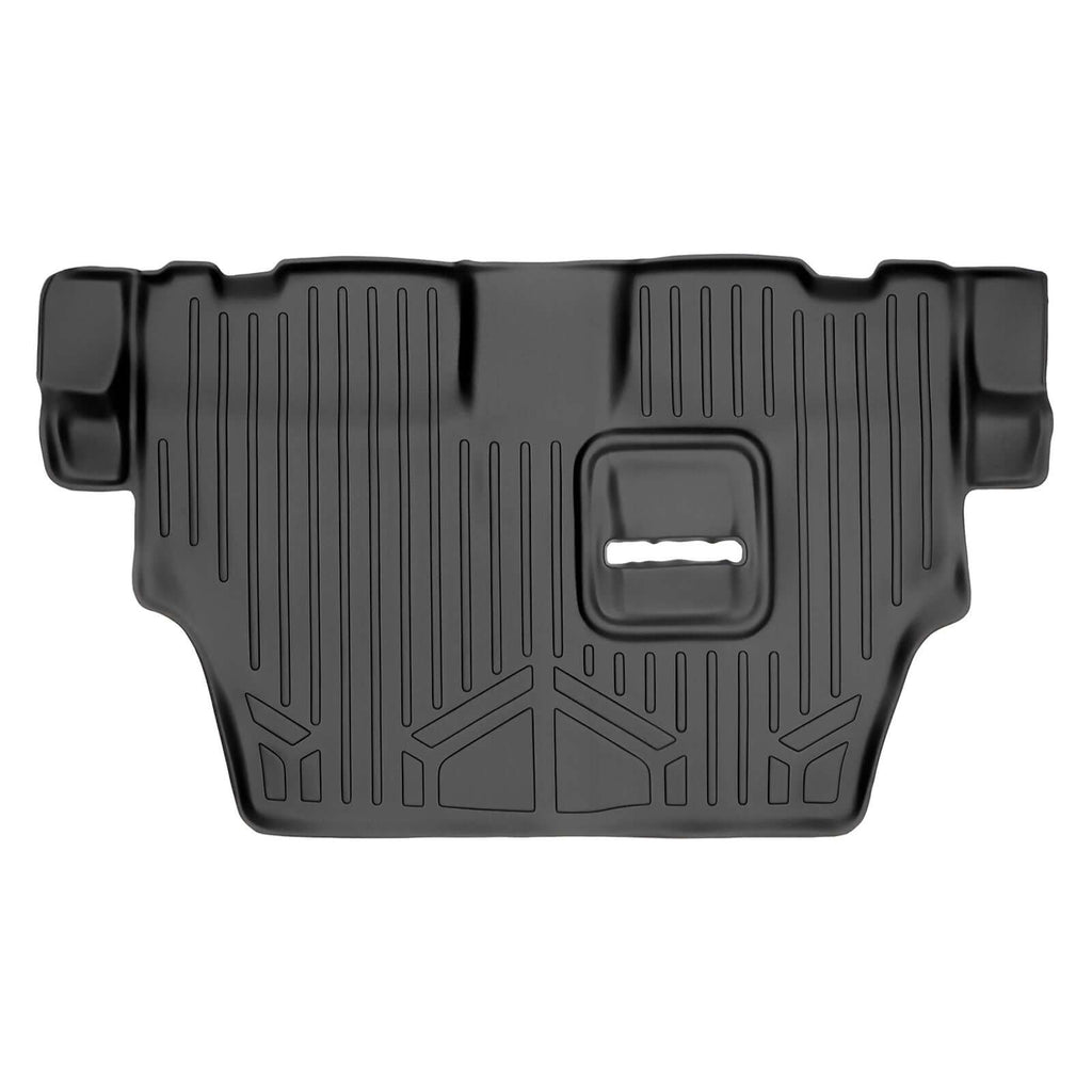 Smart Trim™ Custom Fit Floor Liners For 2013-16 Durango with 1st Row Dual Floor Hooks & 2nd Row Bench Seat
