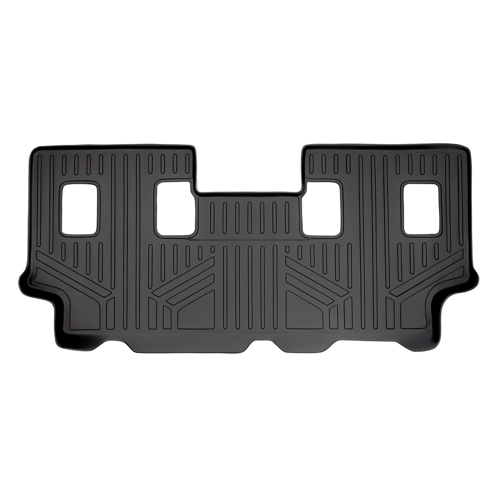 Smart Trim™ Custom Fit Floor Liners For 2011 - 2017 Ford Expedition EL/ Lincoln Navigator (with 2nd Row Bench Seat or Console)