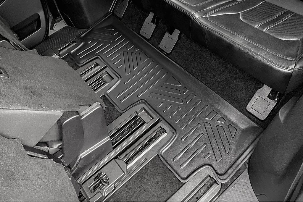 Smartliner Custom Fit Floor Liners For 2018-2024 Ford Expedition/Lincoln Navigator 2nd Row Bench Seat (no Max or L)
