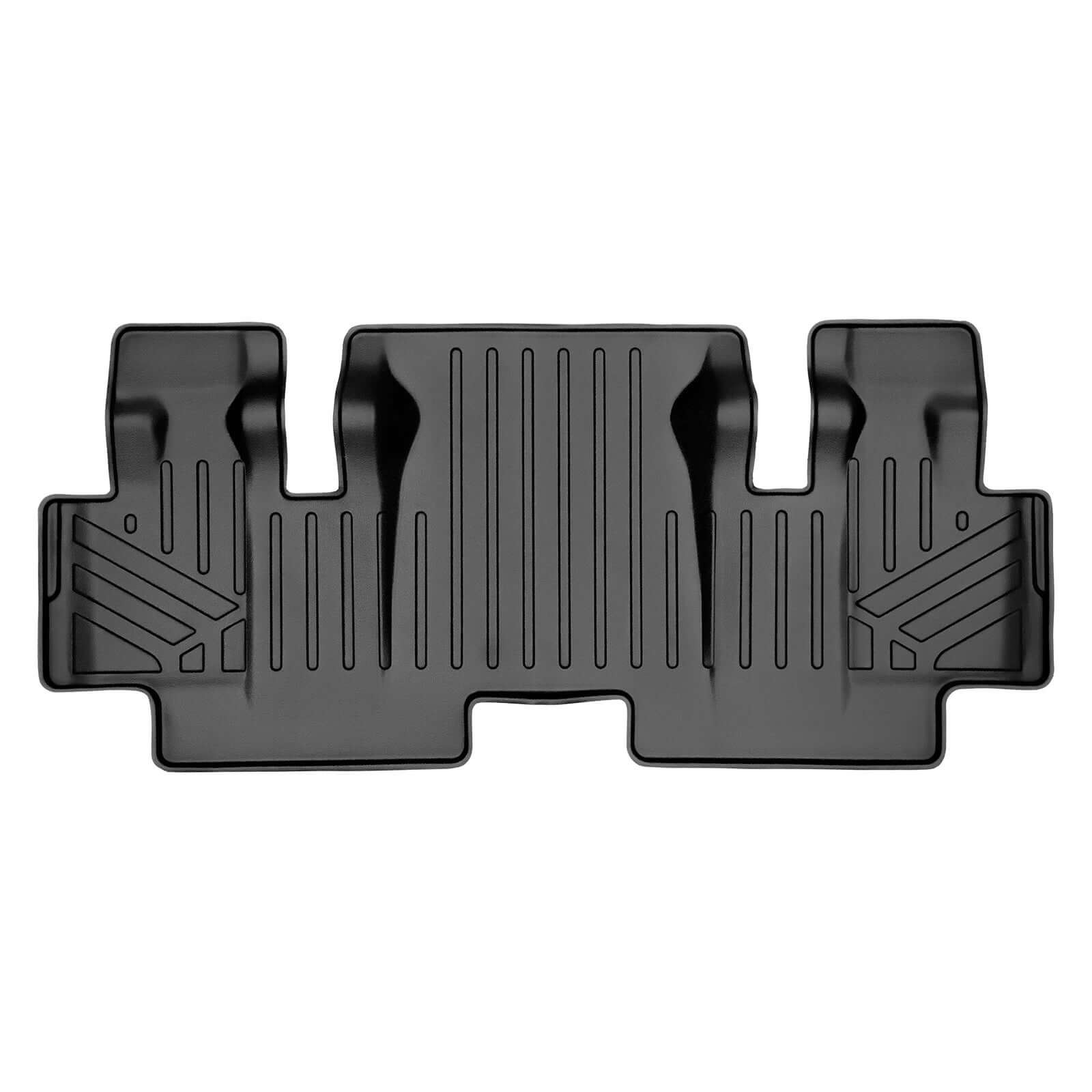 SMARTLINER Custom Fit Floor Liners For 2014-2017 Transit Connect With Carpet Flooring (Long Wheelbase & 2nd Row Bucket Seats)