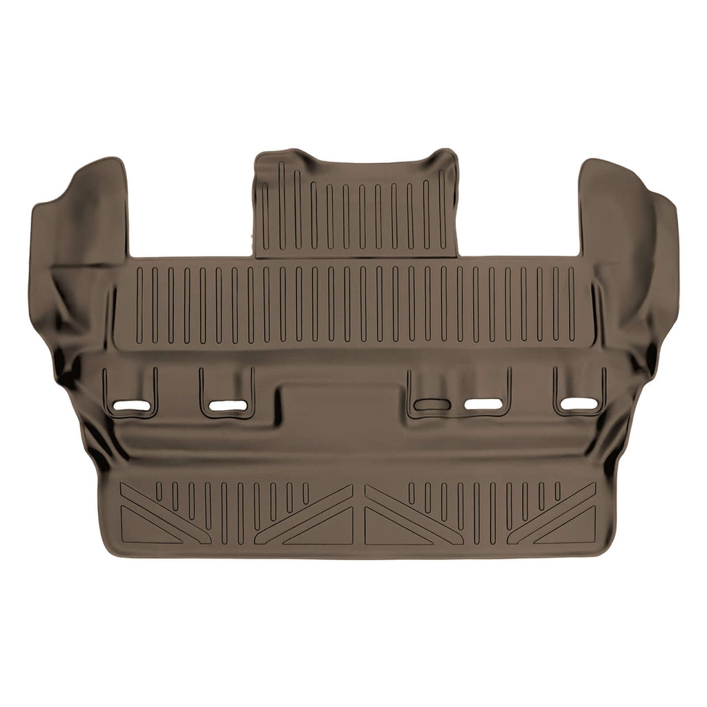 Smart Trim™ Custom Fit Floor Liners For 2015-2020 Cadillac Escalade with Second Row Bucket Seats