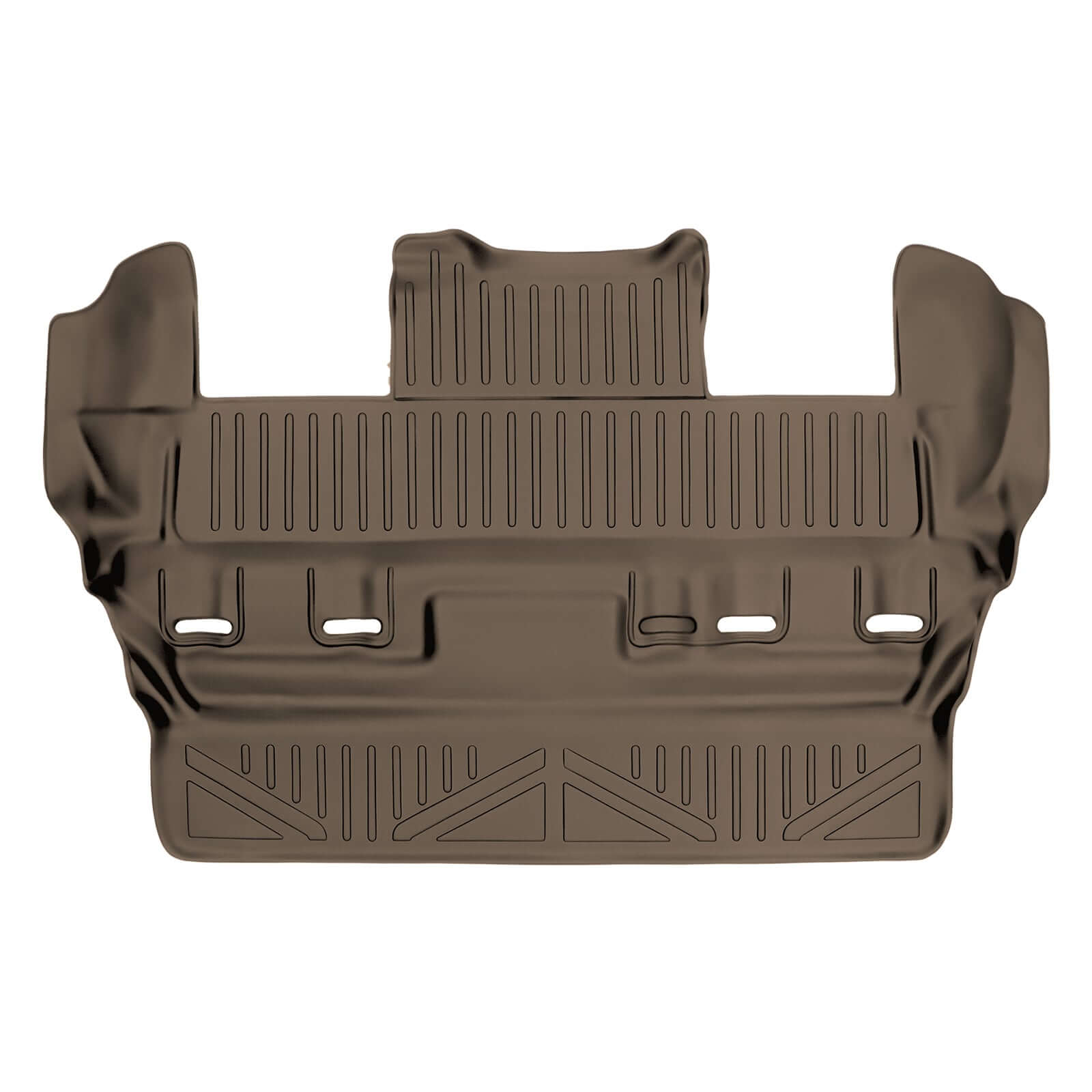 Smart Trim™ Custom Fit Floor Liners For 2015-2020 Cadillac Escalade with Second Row Bucket Seats