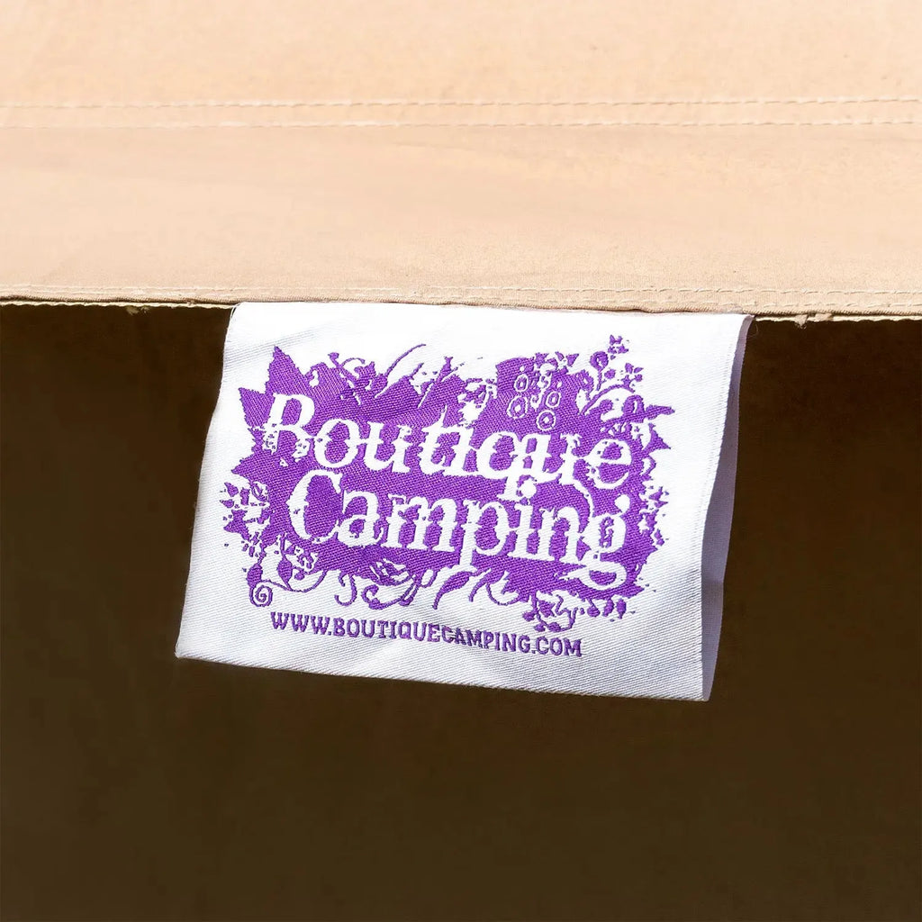 5M Classic Bell Tent 100% Cotton 285GSM Double Door - Coffee