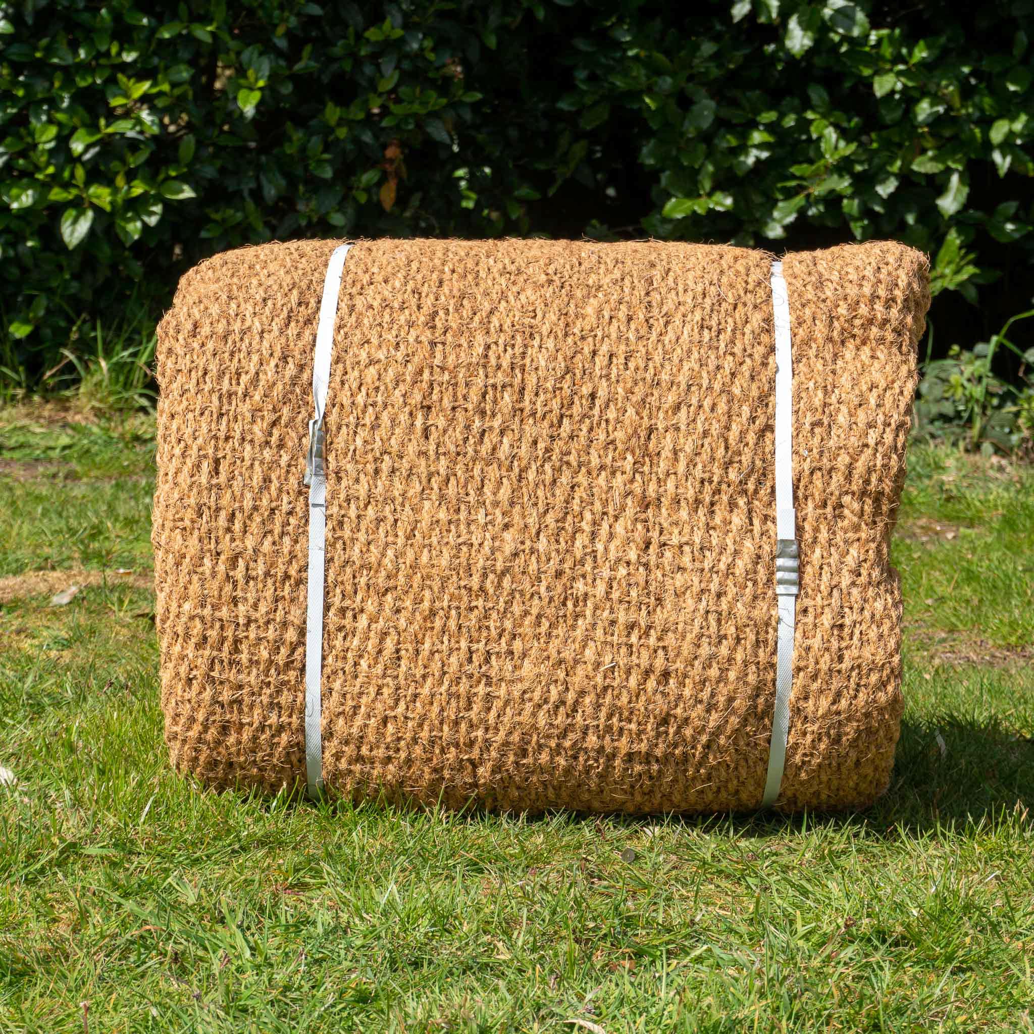 Boutique Camping Bell Tent Half Moon Coir Matting