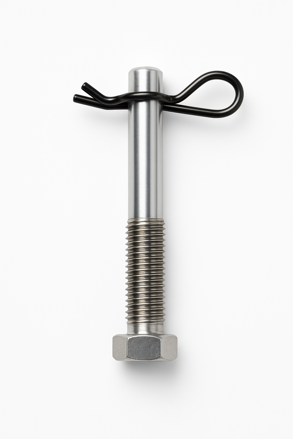 Extra Long Threaded Hitch Pin