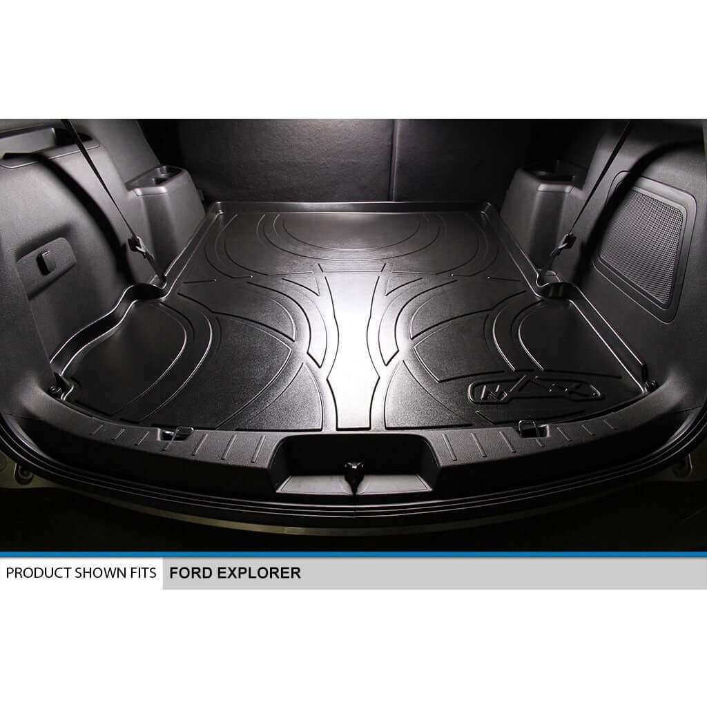 SMARTLINER Custom Fit Floor Liners For 2017-2019 Ford Explorer (with 2nd Row Center Console)