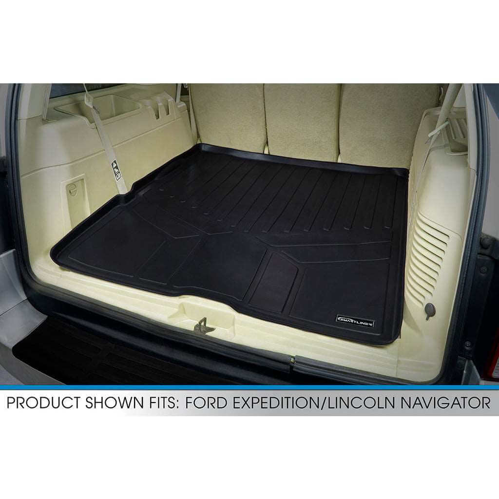 Smart Trim™ Custom Fit Floor Liners For 2007 - 2017 Ford Expedition/Lincoln Navigator (with 2nd Row Bench Seat or Console)