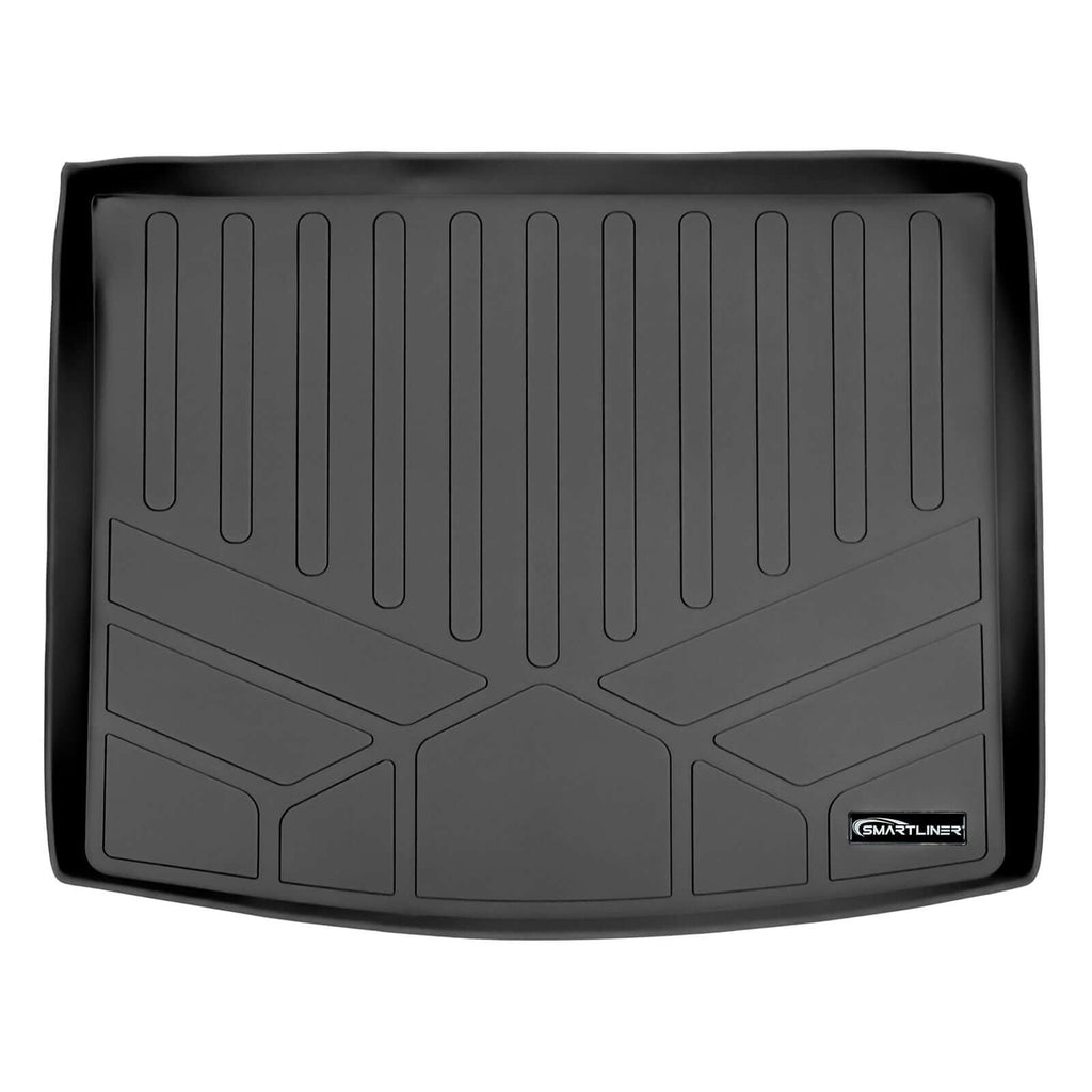 SMARTLINER Custom Fit Floor Liners For 2017-2025 Jeep Compass with Dual Driver Side Floor Hooks (New Body Style)