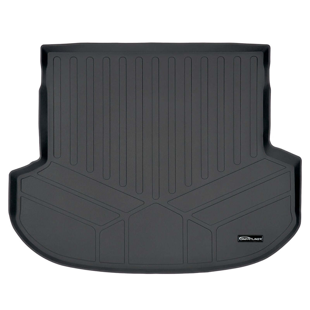 SMARTLINER Custom Fit Floor Liners For 2019-2020 Hyundai Santa Fe (5 Passenger Models)