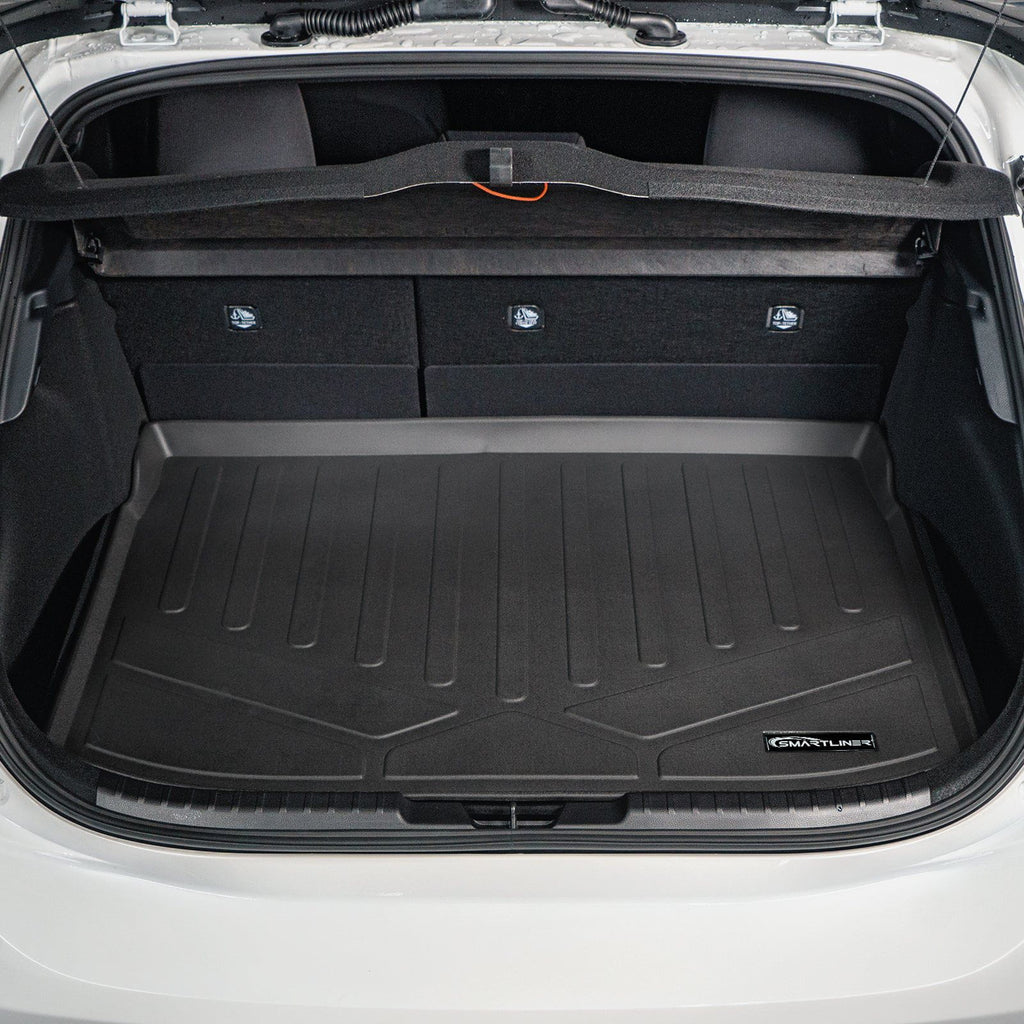 SMARTLINER Custom Fit Floor Liners For 2019-2025 Toyota Corolla Hatchback (No Tire Repair Kit)