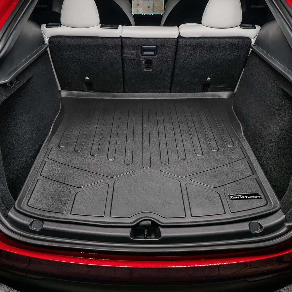 SMARTLINER Custom Fit Floor Liners For 2026 Tesla Model Y (5 Passenger)