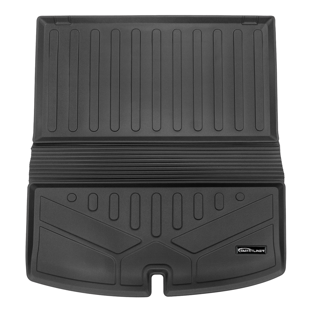 SMARTLINER Custom Fit Floor Liners For for 2020-2024 Tesla Model Y (7 Passenger)