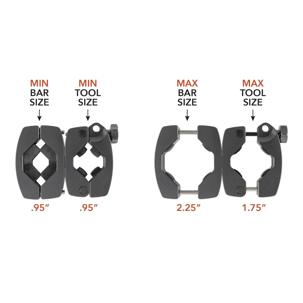 Gear Up Full Mounty Shovel/Axe Roll Bar Mount