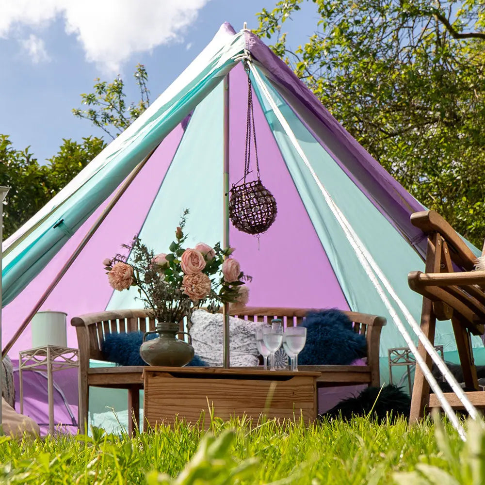 Multicolour Rainbow Classic Bell Tent