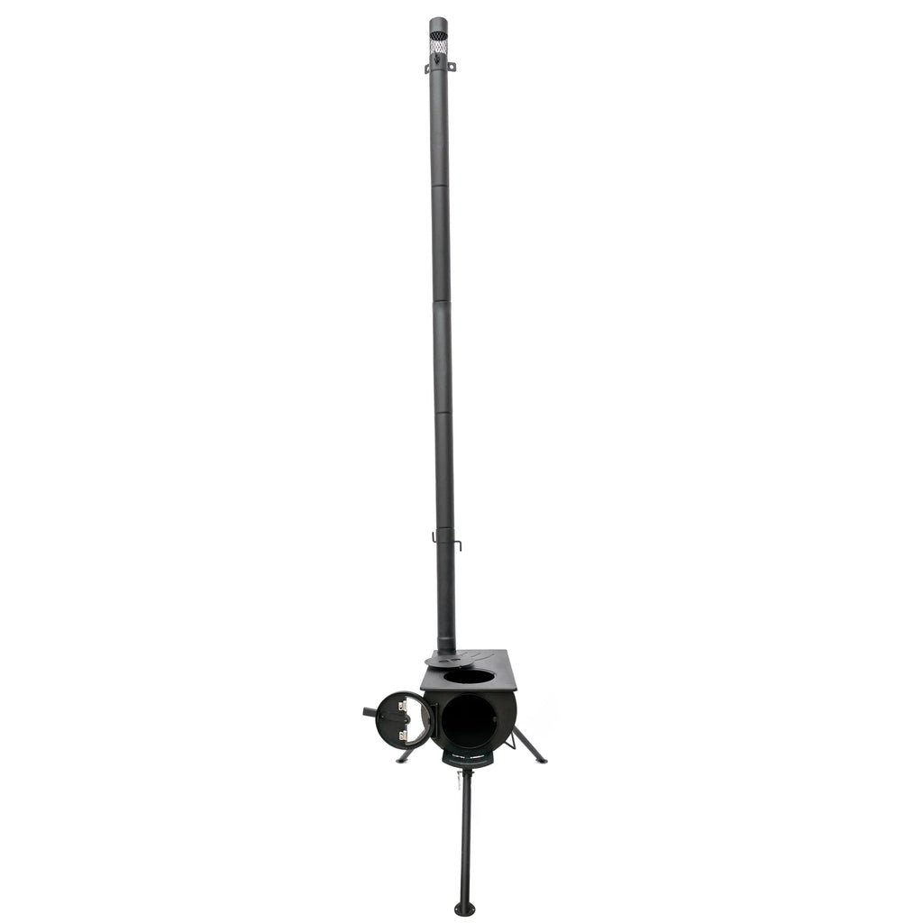 Portable Wood burning Stove with Glass Door