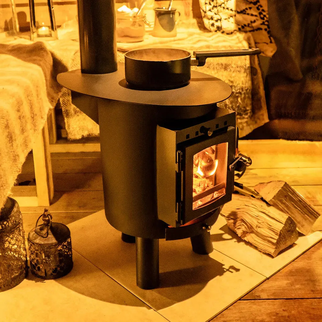 Glamping Wood Burning Stove