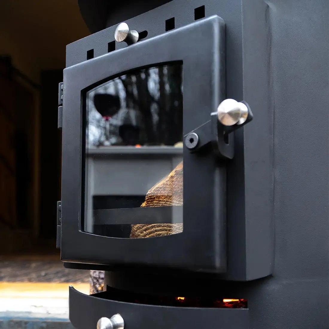 Glamping Wood Burning Stove