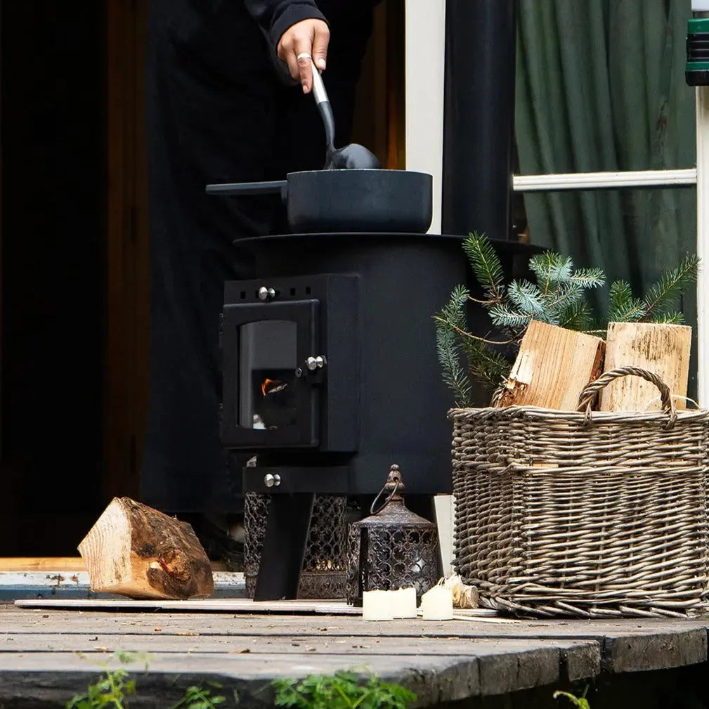 Glamping Wood Burning Stove