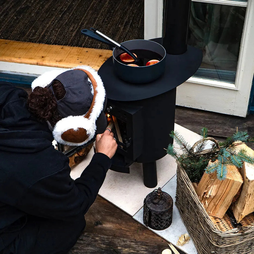 Glamping Wood Burning Stove