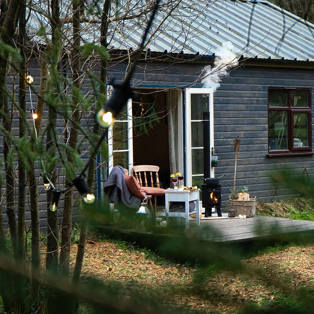 Glamping Wood Burning Stove