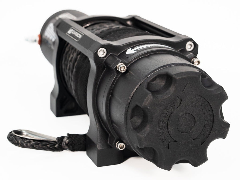 Carbon Offroad Long Drum 6000lb ATV/Small 4X4 Winch
