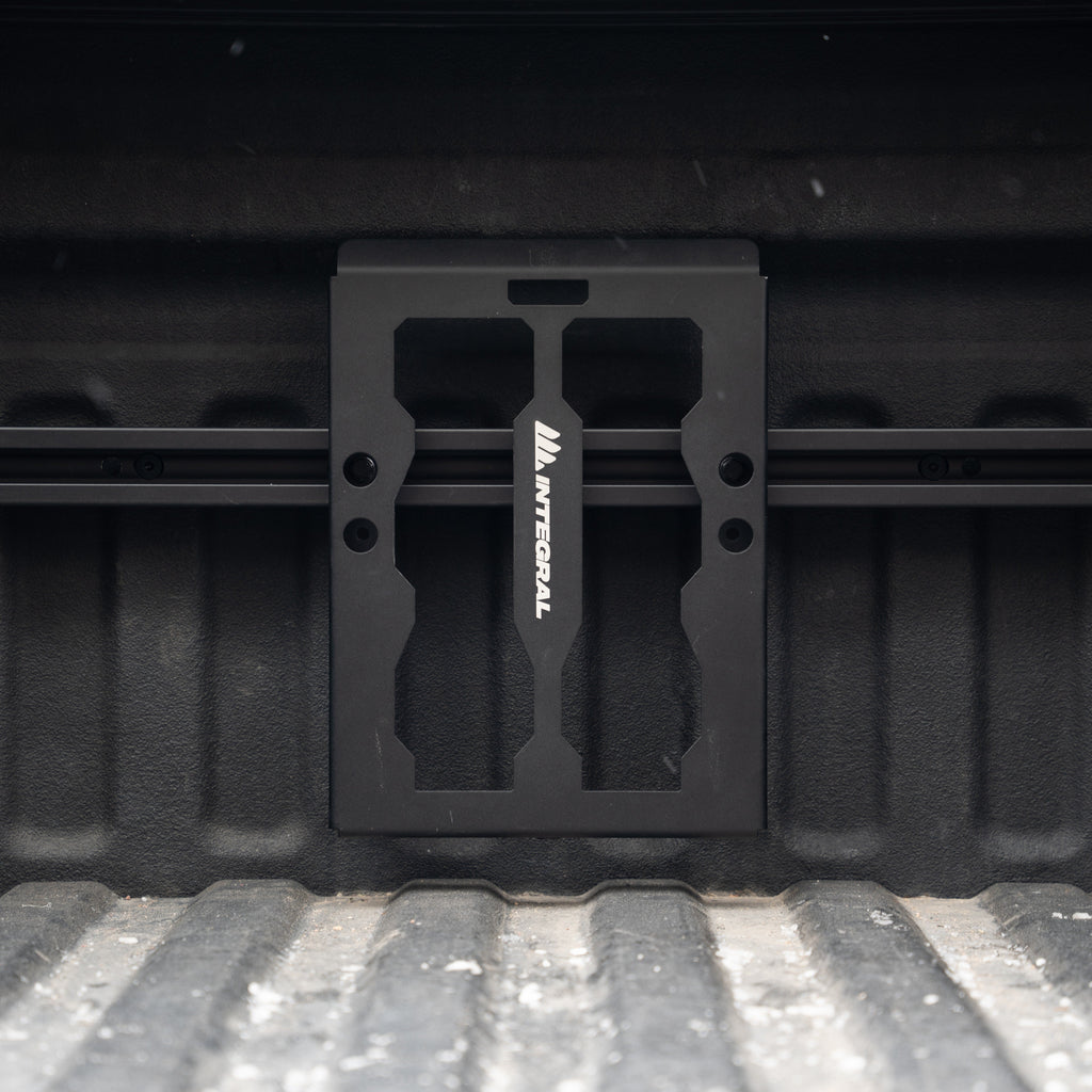 Integral Bulkhead Rail with Panel Kit - Super Duty (2017+) - Compatible with Milwaukee Tool Packout Organizers