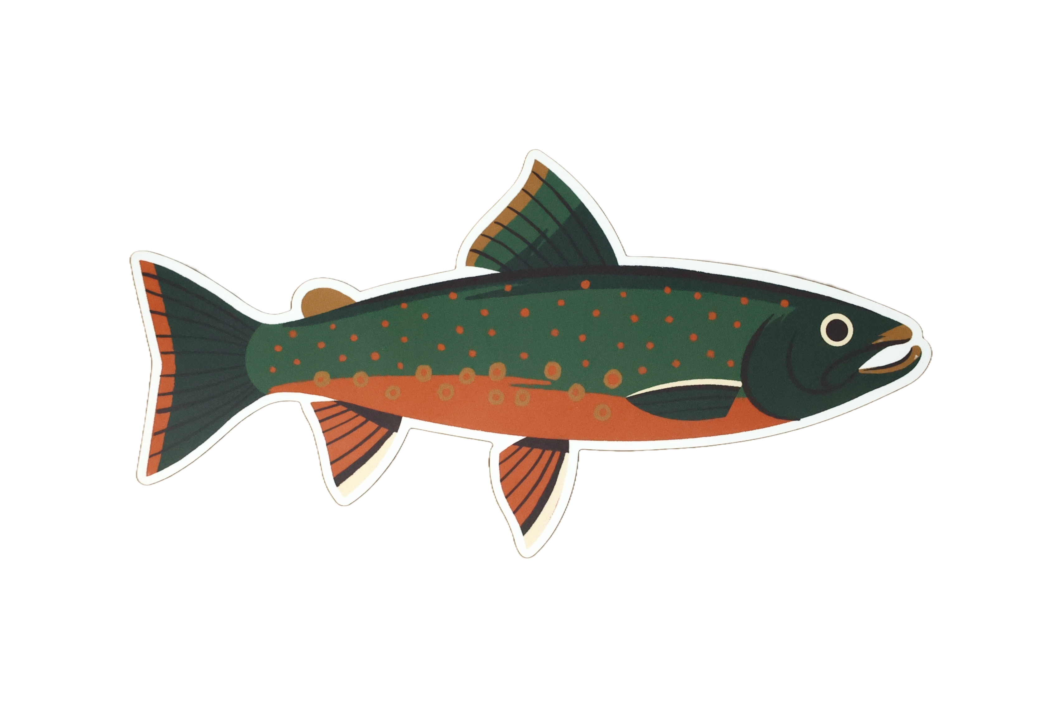 8 Pack of Trout Stickers