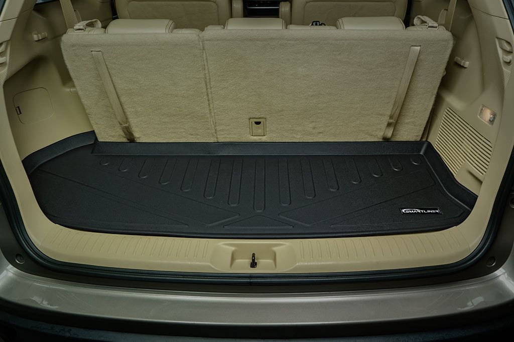 SMARTLINER Custom Fit Floor Liners For 2014-2019 Toyota Highlander Hybrid (with 2nd Row Bucket Seat)