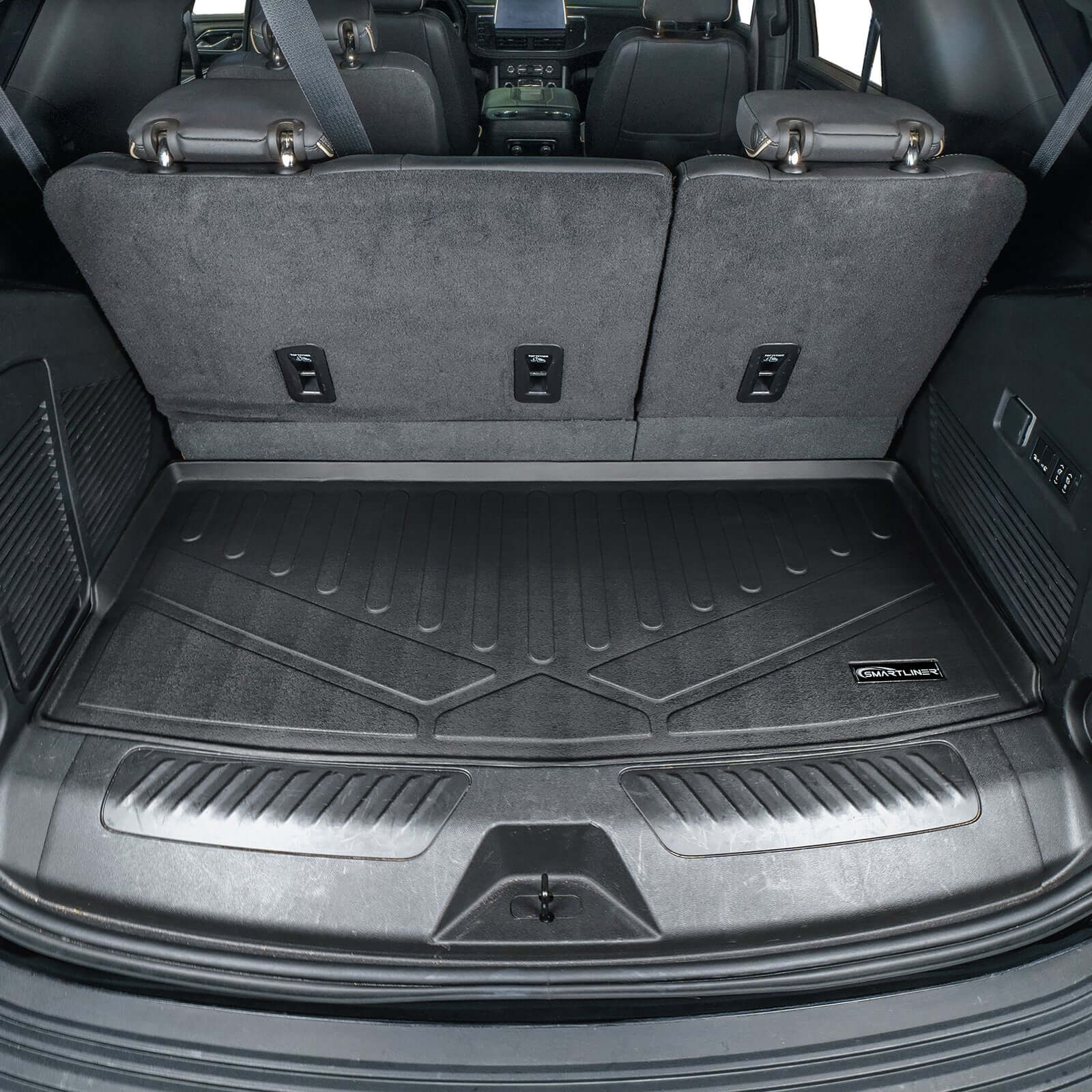 SMARTLINER Custom Fit Floor Liners For 2021-2025 Cadillac Escalade with 2nd Row Bucket Seats