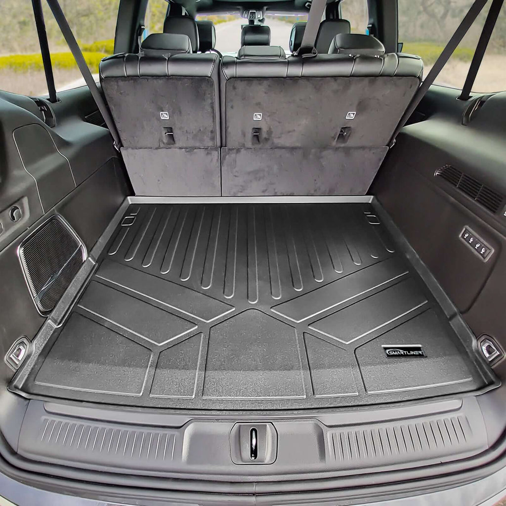 SMARTLINER Custom Fit Floor Liners For 2023-2025 Jeep Wagoneer L (7 Passenger Model)