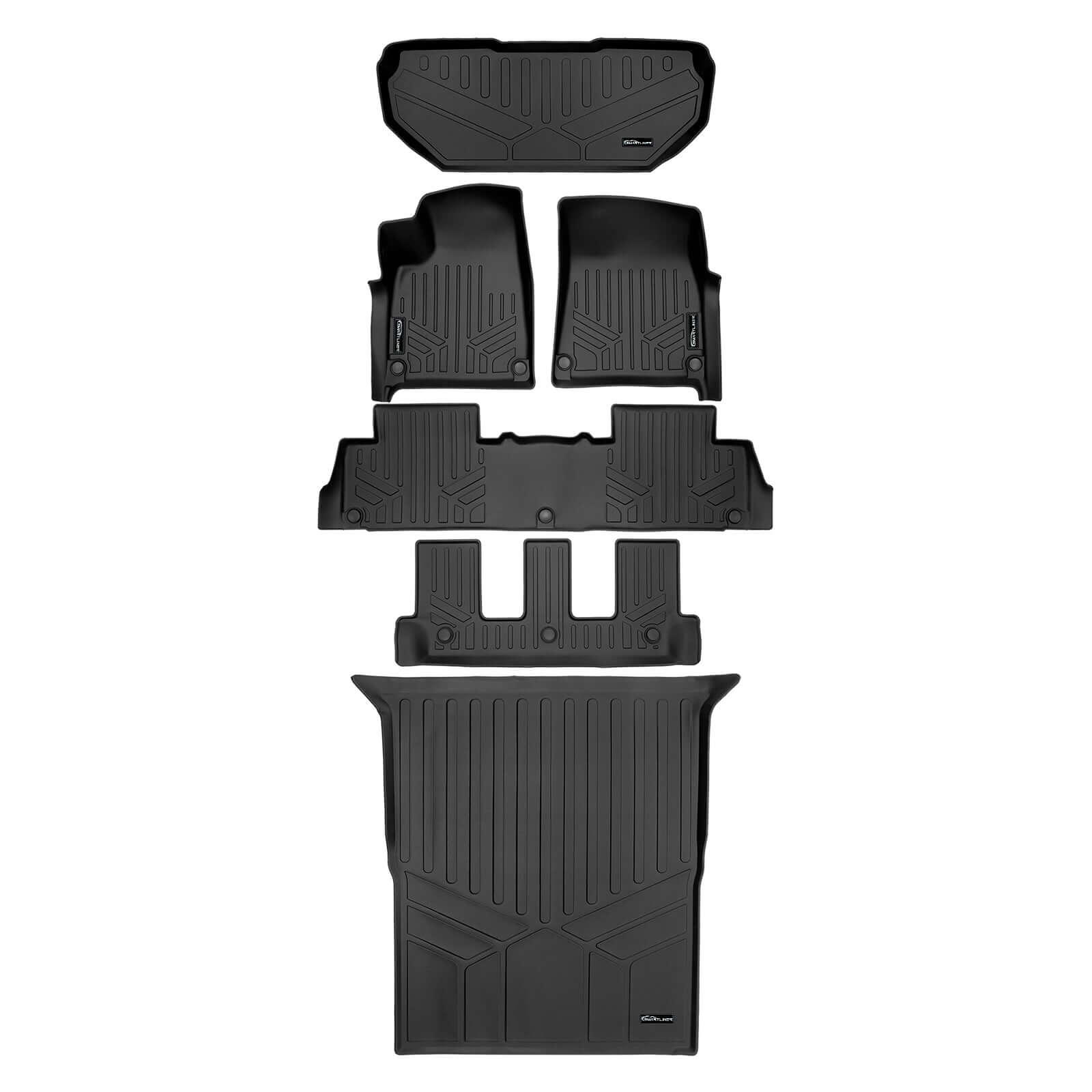 SMARTLINER Custom Fit Floor Liners For 2024 Rivian R1S
