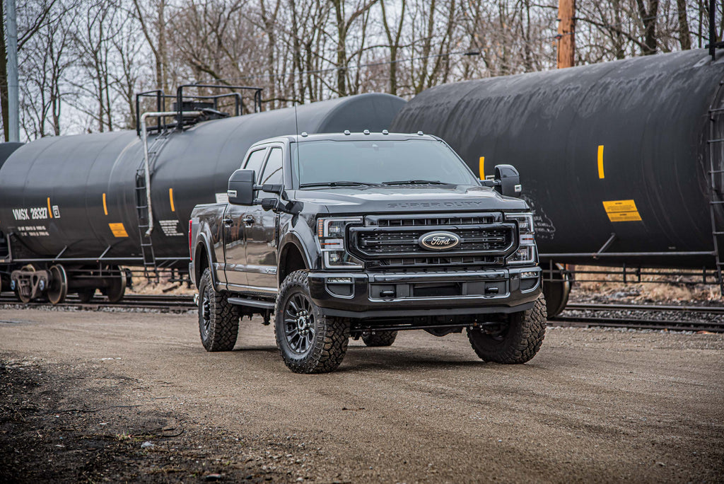 1-2 Inch Leveling Kit | Performance Spring | Ford F250/F350 Super Duty (1 Inch Lift: 17-19) | (2 Inch Lift: 20-25) | 4WD | Diesel & Gas
