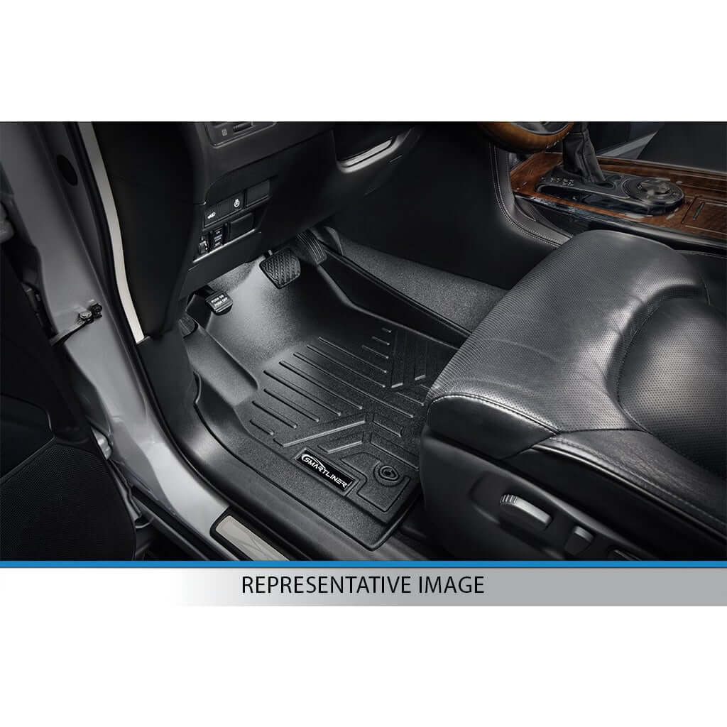 SMARTLINER Custom Fit Floor Liners For for 2015-2016 Tesla Model S