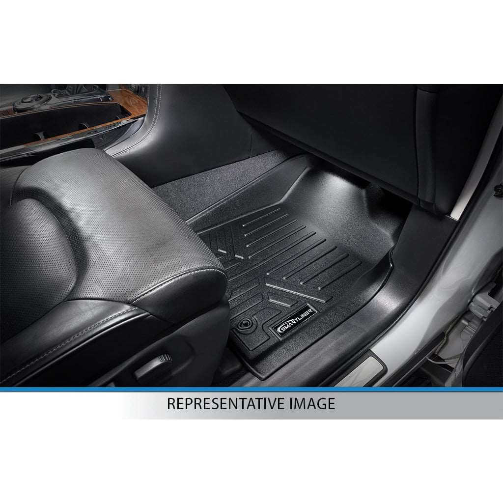 SMARTLINER Custom Fit Floor Liners For 2007 - 2017 Ford Expedition/Lincoln Navigator with 2nd Row Bucket Seats (No EL or L Models)