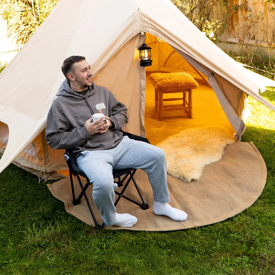 Boutique Camping Retro Rechargeable Camping Lantern