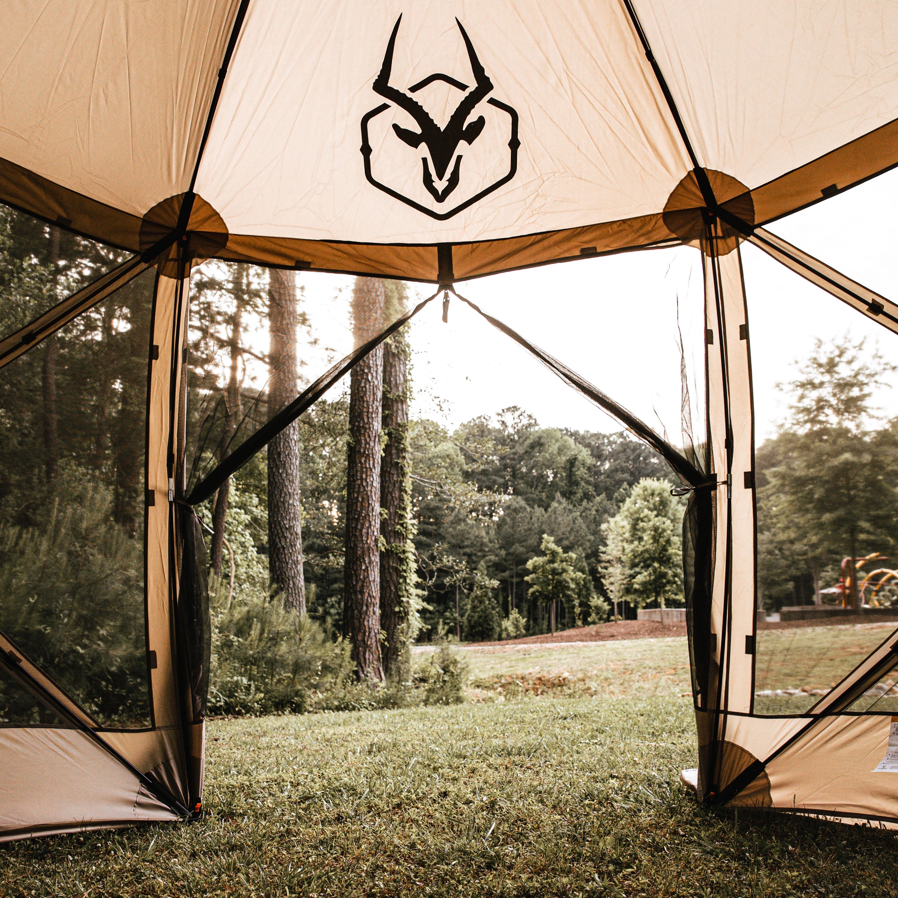 G6 6-Sided Portable Gazebo with TriTech Mesh