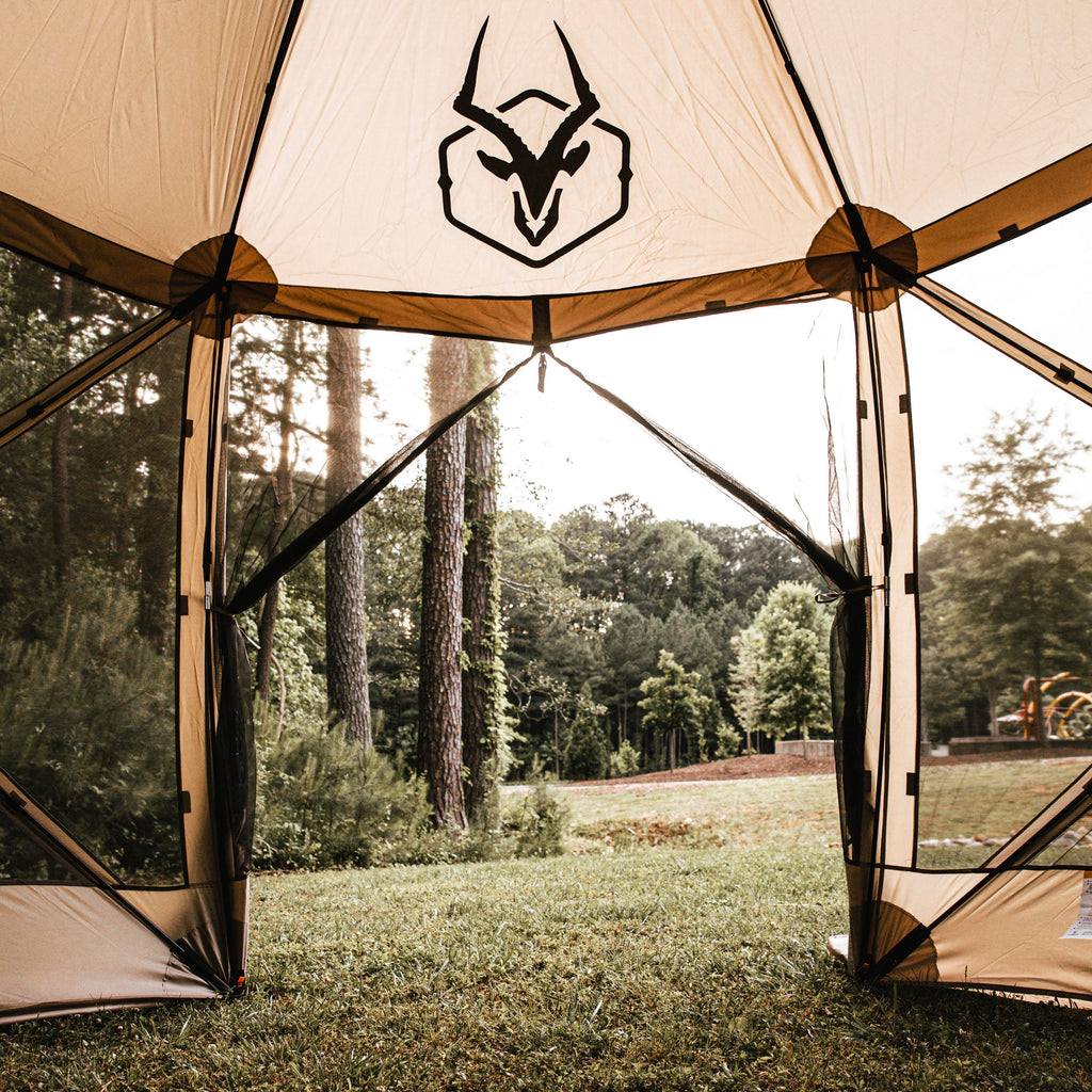 G6 6-Sided Portable Gazebo with TriTech Mesh