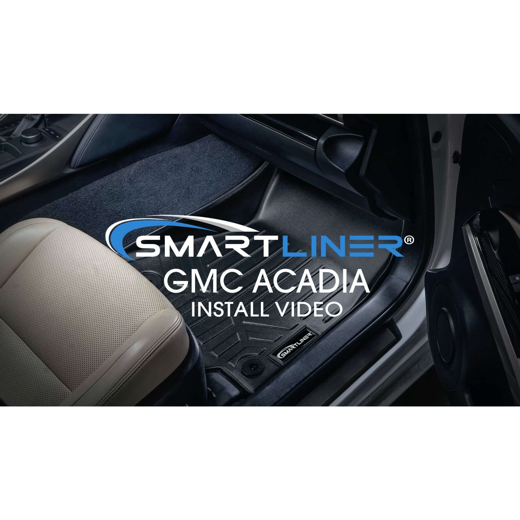 SMARTLINER Custom Fit Floor Liners For 2017-2023 GMC Acadia (6 Passenger)
