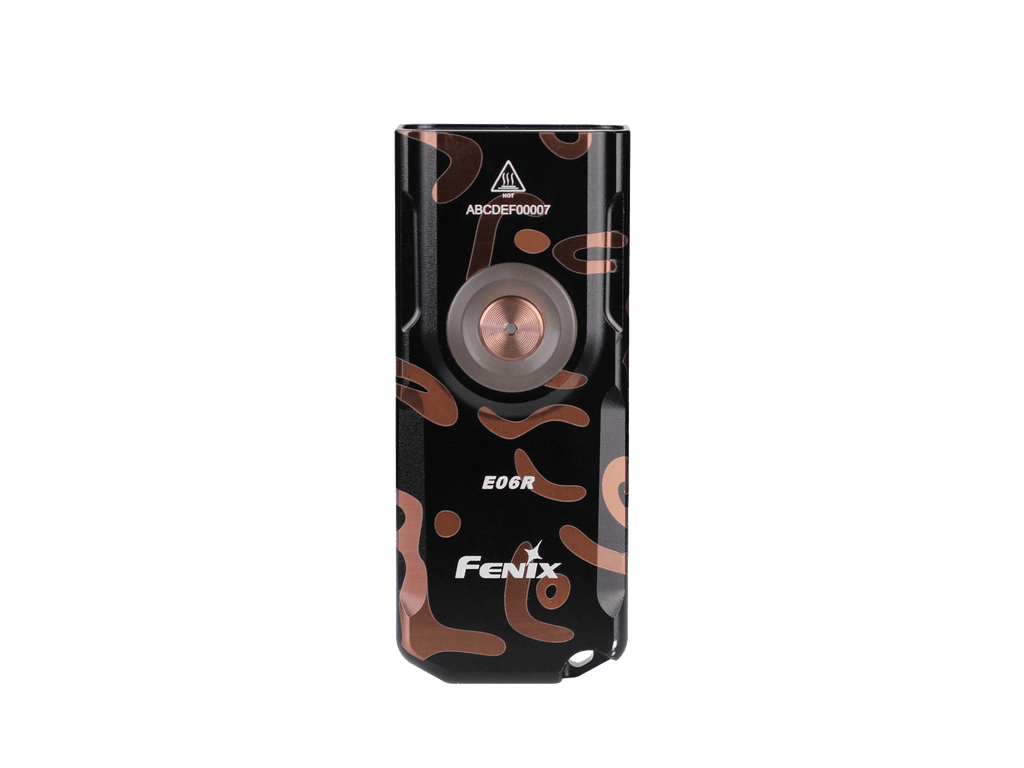 Fenix E06R Keychain Light with White, UV, and Red Laser Lights