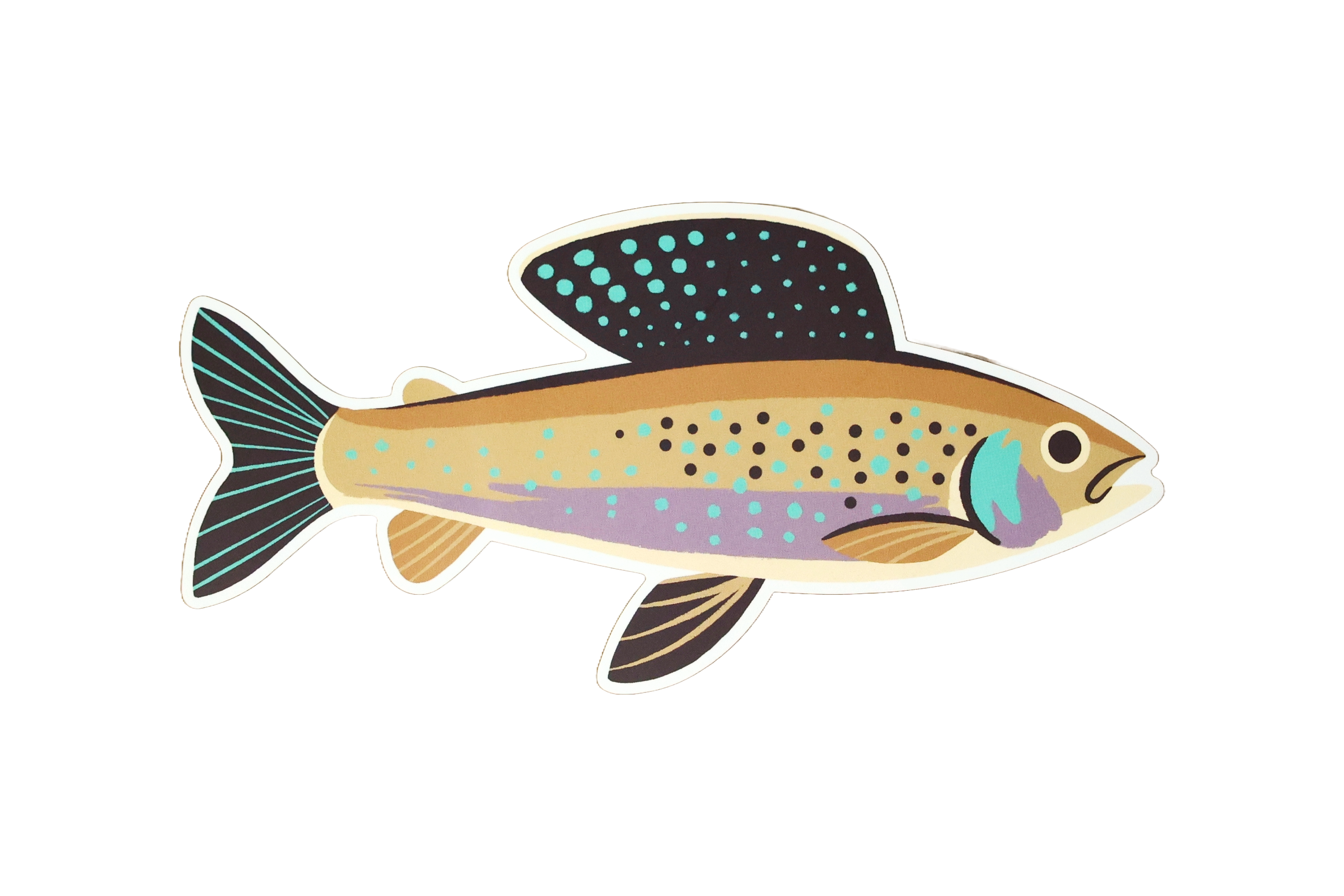 8 Pack of Trout Stickers