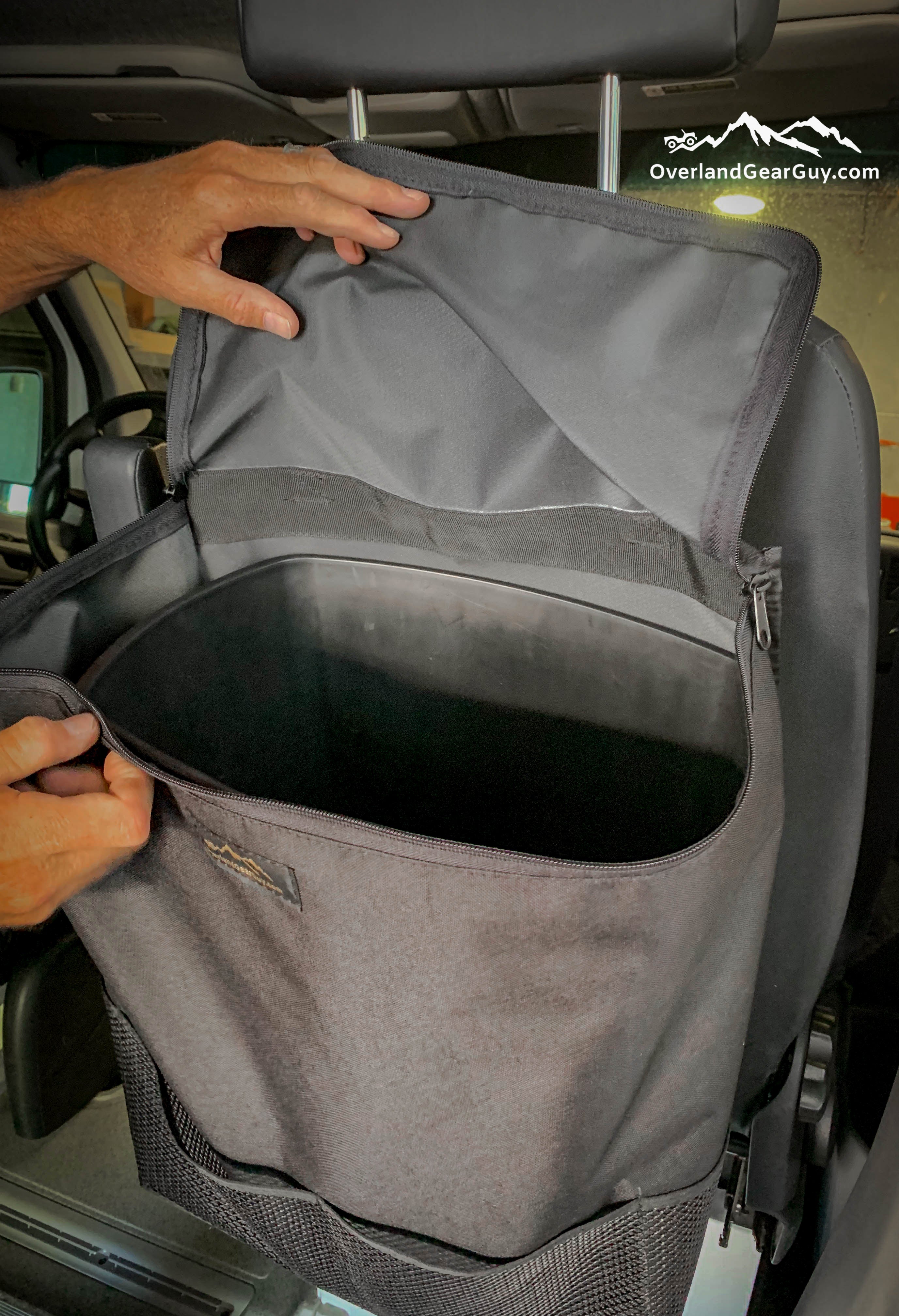 Large Headrest Trash Bag