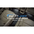 SMARTLINER Custom Fit Floor Liners For 2014-2019 Toyota Highlander with 2nd Row Bucket Seats (No Hybrid Models)